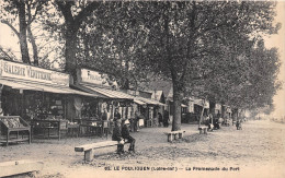 44-LE POULIGUEN- LA PROMENADE DU PORT - Le Pouliguen