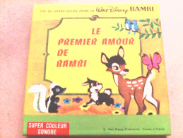 SUPER 8 - LE PREMIER AMOUR DE BAMBI - WALT DISNEY - Filme: 35mm - 16mm - 9,5+8+S8mm