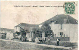 FLINS SUR SEINE - Maison O. Paumier - Fabrique De Produits Chimiques - Attelage  (90898) - Flins Sur Seine