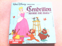 SUPER 8 - CENDRILLON - ROBE DE BAL - WALT DISNEY - Filme: 35mm - 16mm - 9,5+8+S8mm