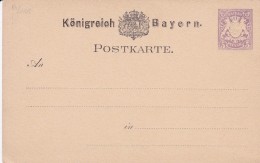 Bavière - Entiers Postaux - Postal  Stationery