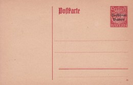 Bavière - Entiers Postaux - Postal  Stationery