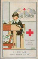 CPA Croix Rouge Médecine Santé Red Cross Circulé Belgique Belgia - Red Cross