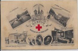 CPA Croix Rouge Médecine Santé Red Cross Circulé Suisse Helvétia Genève - Croix-Rouge