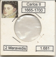 Carlos II  1681  2 Maravedis     NL103 - Monedas Provinciales