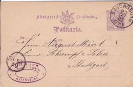 Wurtemberg - Entiers Postaux - Enteros Postales