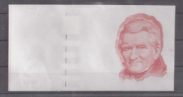 "DENMARK 000 Typ B" Werbenote, Probedruck, Testnote, Trial, RRRRR, Intaglio,  UNC, Ca. 140 X 74 Mm, Rot - Dinamarca