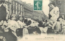 - Ref -M394 - Paris - Mi Careme 1910 - Association Artistique Du XIII E Arrondissement - Mlle Rose Boyer - - Arrondissement: 13