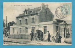 CPA 7 - Chemin De Fer La Gare ATHIS MONS 91 - Athis Mons