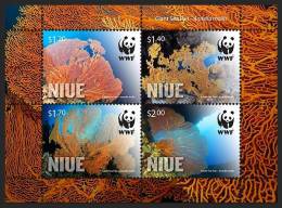 NIUE -2012 - Faune Marine, Coraux  WWF - BF   NEUFS // Mnh - Niue