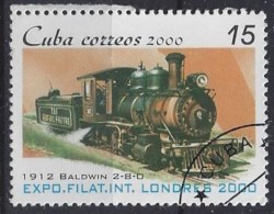 Cuba  2000  "London 2000" : Locomotives  (o) - Gebraucht