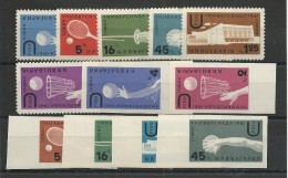 BULGARIE - YVERT N°1068/1079 DENTELE + NON DENTELE ** MNH - COTE = 18 EUR. - SPORTS - Ongebruikt