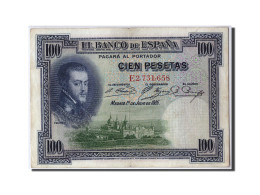 Billet, Espagne, 100 Pesetas, 1925, 1925-07-01, KM:69c, TB+ - 100 Pesetas