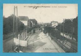 CPA 217 - Chemin De Fer La Gare Sortie De Paris LAGNY-THORIGNY-POMPONNE 77 - Lagny Sur Marne