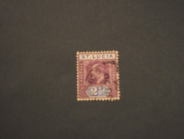 ST. LUCIA - 1902/3  RE  2 1/2 P. - TIMBRATO/USED - Ste Lucie (...-1978)