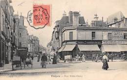 Troyes     10        Rue Notre Dame  (Publicité  Dépot Des Cafés Carvalho) - Troyes