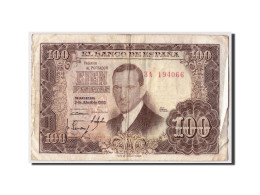 Billet, Espagne, 100 Pesetas, 1953, 1953-04-07, KM:145a, TB - 100 Pesetas