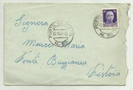 Francobollo Cent. 50 Poste Italiane   Su Busta Anno 1942 - Storia Postale