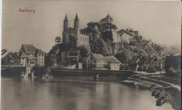 Aarburg Mit Kirche Und Schloss - Stempel: Bahnpost - Aarburg