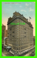 NEW YORK CITY, NY  - MANHATTAN HOTEL - ANIMATED - 1912 IRVING UNDERHILL - TRAVEL - - Cafes, Hotels & Restaurants