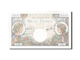 Billet, France, 1000 Francs, 1 000 F 1940-1944 ''Commerce Et Industrie'', 1940 - 1 000 F 1940-1944 ''Commerce Et Industrie''