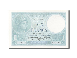 Billet, France, 10 Francs, 10 F 1916-1942 ''Minerve'', 1940, 1940-12-05, SPL+ - 10 F 1916-1942 ''Minerve''