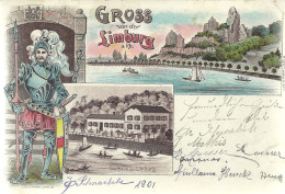 Allemagne CPA Limburg Gasthaus Lithographie - Limburg