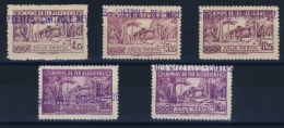 ALGERIE   N  °      90   À  94 - Parcel Post