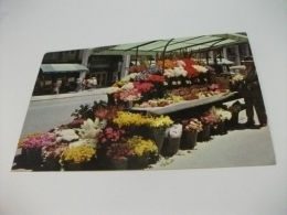 Delcampe - VENDITORE DI FIORI SIDEWALK  FLOWER STANDS SAN FRANCISCO CALIFORNIA - Händler