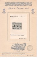 Carte Souvenir PR 48 Sans Cachet Sur Le Feuillet - 1934-1951