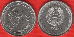 Transnistria 1 Rouble 2016 "Zodiac Series - Taurus" UNC - Moldavië