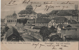 Frauenfeld - Post Und Schloss - Photo: Gebr. PlettnerNo. 101 - Nach Schönenwerd - Frauenfeld