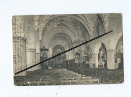 CPA Abîmée -  Roisel  - Intérieur De L'église  - La Picardie Illustrée - Roisel