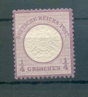DR-Brustschild 16 LUXUS * MH 100EUR (70888 - Unused Stamps