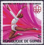 Guinea 1976 - Montreal Olympics : Gymnastics ( Mi 740 - YT 560 ) - Gymnastics
