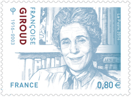 France 2016 Mih. 6526 Writer Françoise Giroud MNH ** - Nuovi