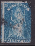 Victoria 1858 SG 73 Roulette Used - Oblitérés