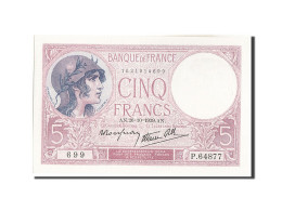 Billet, France, 5 Francs, 5 F 1917-1940 ''Violet'', 1939, 1939-10-26, SPL - 5 F 1917-1940 ''Violet''