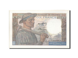 Billet, France, 10 Francs, 10 F 1941-1949 ''Mineur'', 1949, 1949-03-10, SPL - 10 F 1941-1949 ''Mineur''