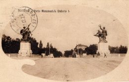 [DC9708] CPA - TORINO - PONTE MONUMENTALE UMBERTO I - Viaggiata 1920 - Old Postcard - Ponts