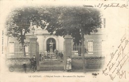 LE CATEAU - L'Hôpital Paturle, Monument Ch. Seydoux. - Le Cateau