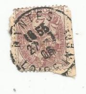 G-I-E , Tiimbre , 2 Centimes , 2 C , République Française , Postes ,  Oblitération NANTES - Gebruikt