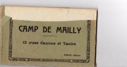 Mailly    10    Un Carnet De 12 Vues . Matériel  Camions Et Tanks - 2 Scan   (Très Bon état Mais Couverture Déchirée) - Mailly-le-Camp