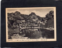 64117   Germania,  Oberstein A. D. Nahe Mit Blick Auf Altes U. Neues Schloss U.  Felsenkirche,  NV(scritta) - Idar Oberstein