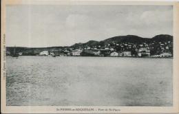 CPSM Saint Pierre Et Miquelon Non Circulé édition Agence Des Colonies Port - Saint-Pierre En Miquelon