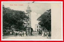 ASIE --  SRI LANKA - Ceylon  - Clock Tower - Sri Lanka (Ceylon)