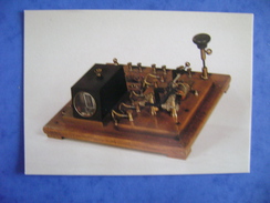 CPM RADIO - RECEPTEUR TELEGRAPHIQUE AVEC COHEREUR DE BRANLY MARQUE DUCRETET 1899- PHOTO DE ROGER PICARD - Radio