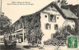 Suisse -ref C719- Champ Du Moulin - Hotel Pension Du Sentier Des Gorges  - Carte Bon Etat  - - Sent