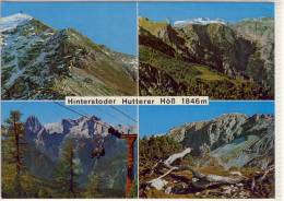 HINTERSTODER - HUTTERER HÖSS, Mehrbildkarte M Seilbahn, Dachstein, Großen Priel, Warscheneck .... - Hinterstoder