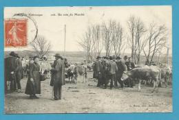 CPA 106 Circulé - Maquignons Marché Aux Bestiaux L'AVEYRON PITTORESQUE 12 - Sonstige & Ohne Zuordnung